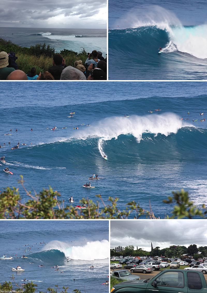 Biggest Waves On Maui Peahi