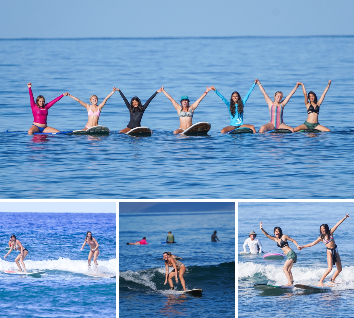 Maui teen surf camp